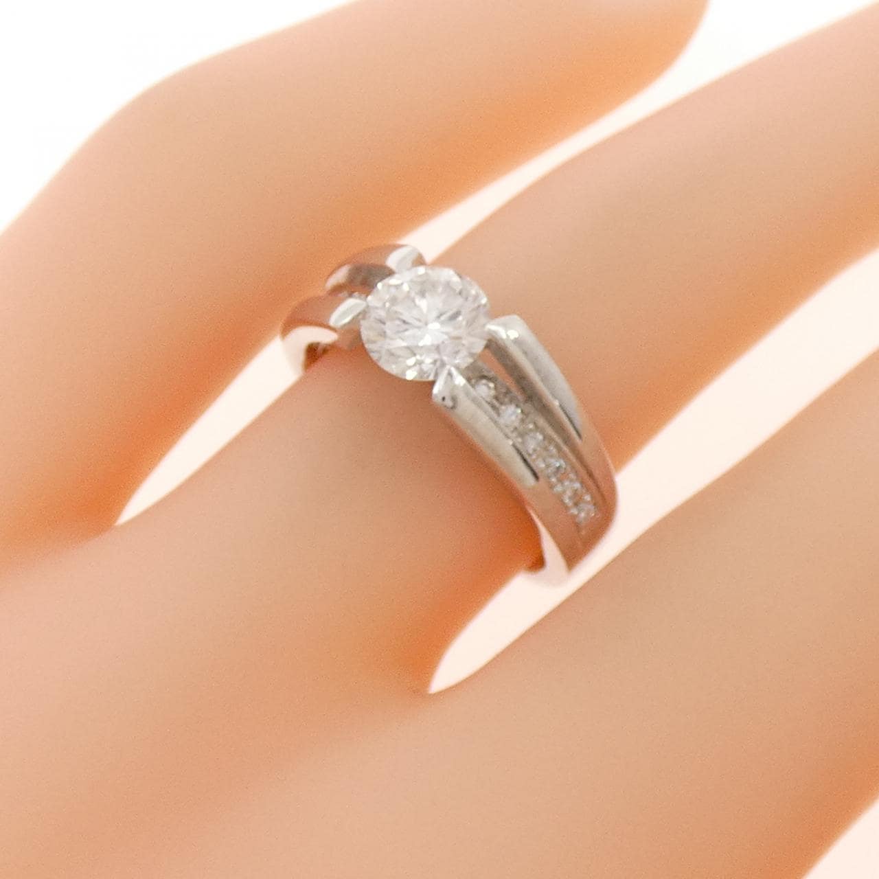 PT900 ダイヤモンド リング 0.759CT