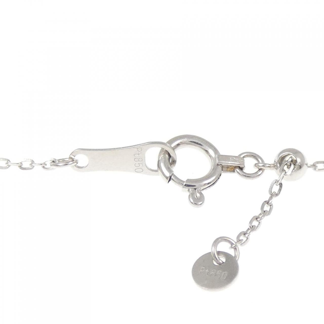 PT950/PT850 ダイヤモンド ネックレス 0.262CT FLP I1 ファンシーカット