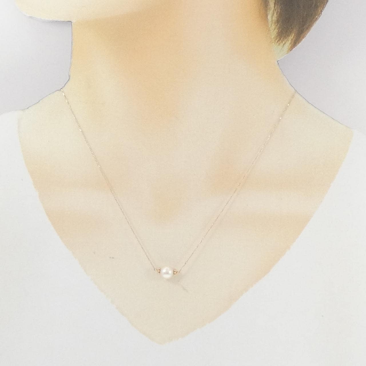 K10PG アコヤパール ネックレス 6.7mm