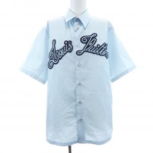 ルイヴィトン LOUIS VUITTON エンブロイダードショートスリーブコットンシャツ HRS14WJXU S／Sシャツ