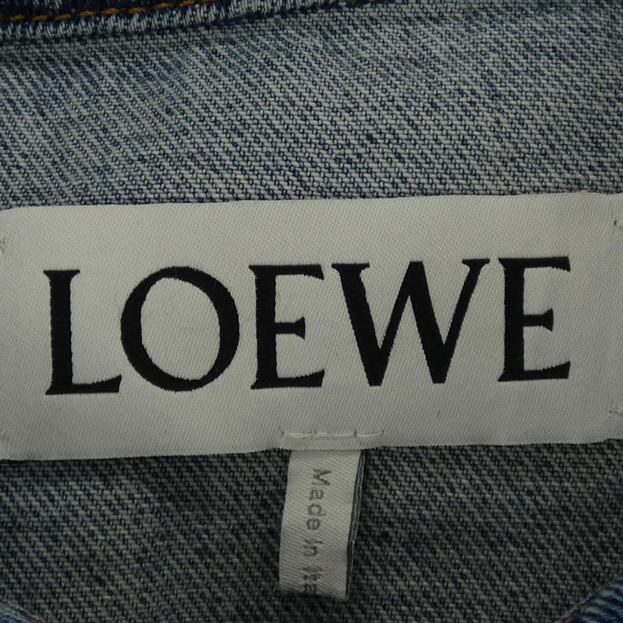 ロエベ LOEWE アナグラムジャケット ANAGRAM S359Y50X23 デニムジャケット