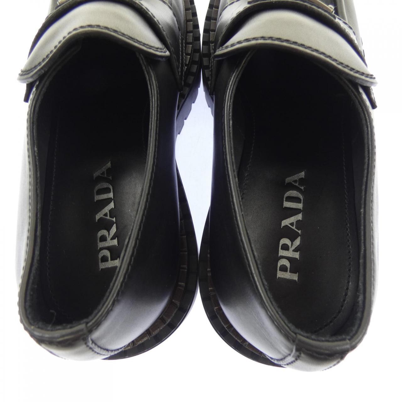 プラダ PRADA トライアングルロゴ レザーローファー 2DE148 シューズ