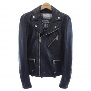 ブラックレーベルクレストブリッジ BLACK LABEL CRESTBRIDGE レザーライダースジャケット