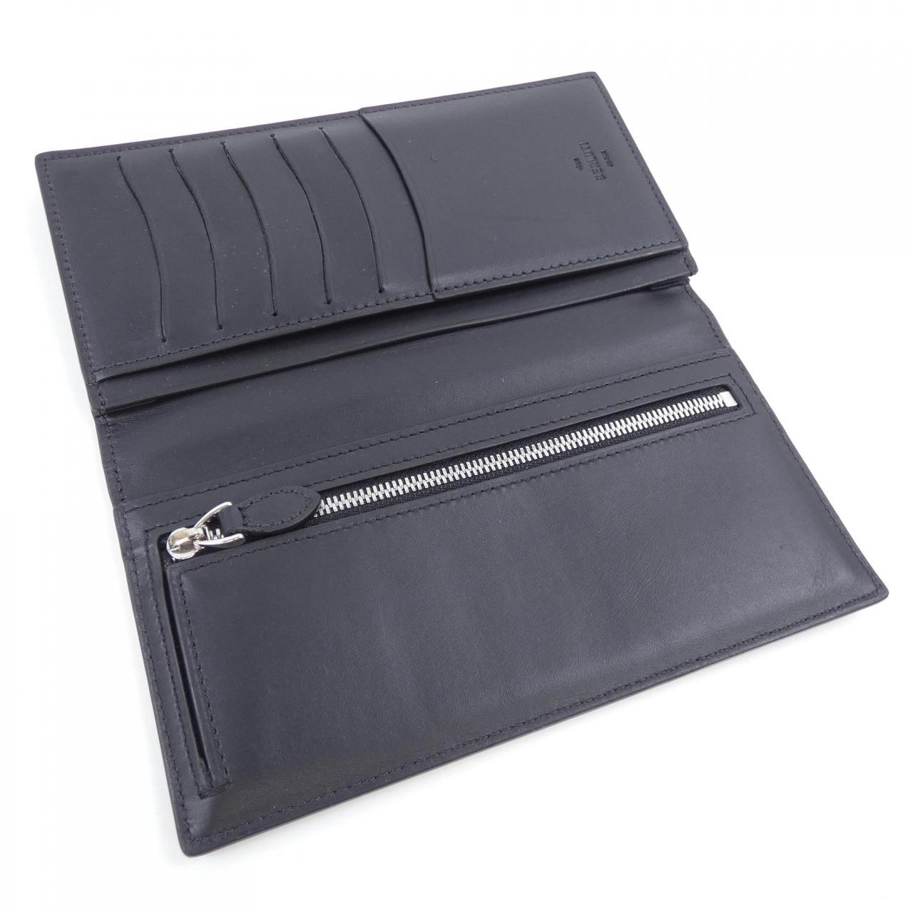 Berluti Santa Luscritto 皮革拉链长款钱包