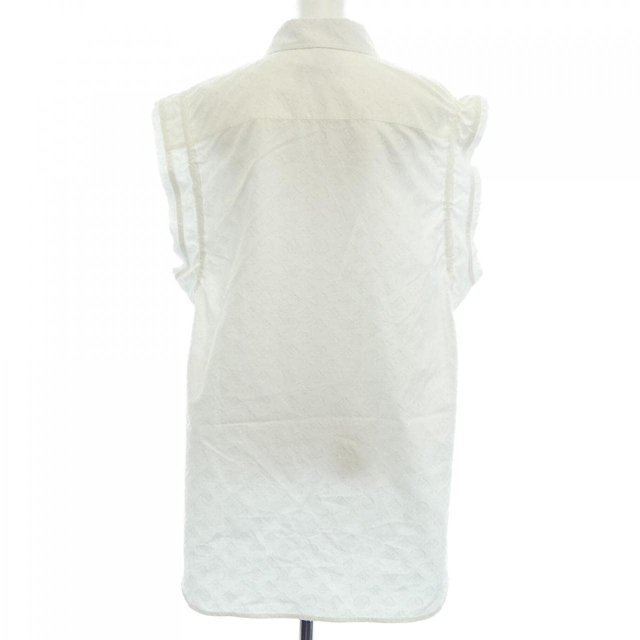 ルイヴィトン LOUIS VUITTON モノグラムレリーフギャザードブラウス FNBL25AQV トップス