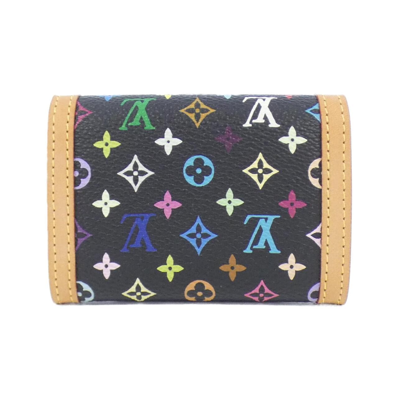 LOUIS VUITTON Multicolor Porto Monnaie Plat M92656 INCASE