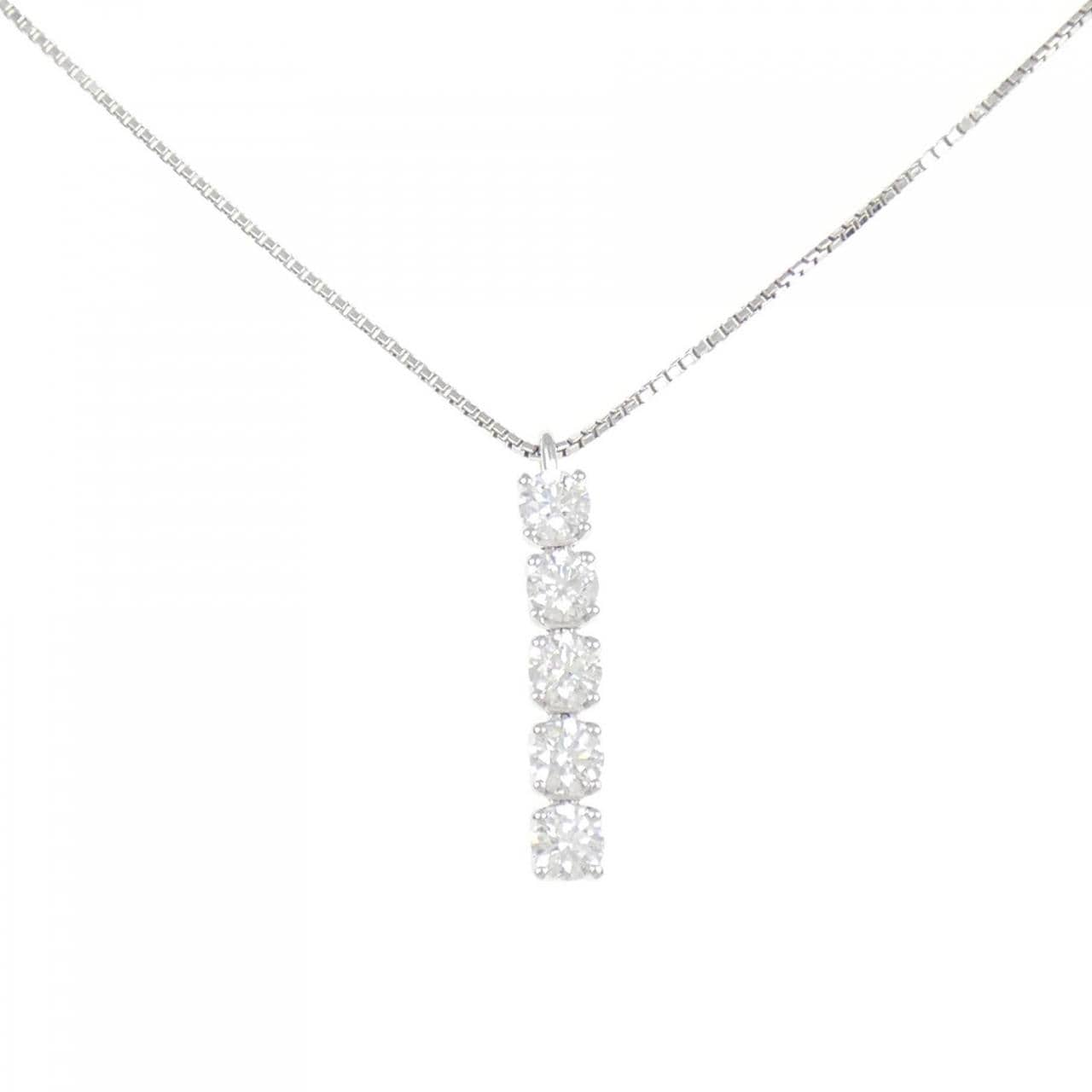 TASAKI Diamond Necklace 1.09CT