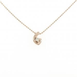 K10PG ダイヤモンド ネックレス 0.05CT