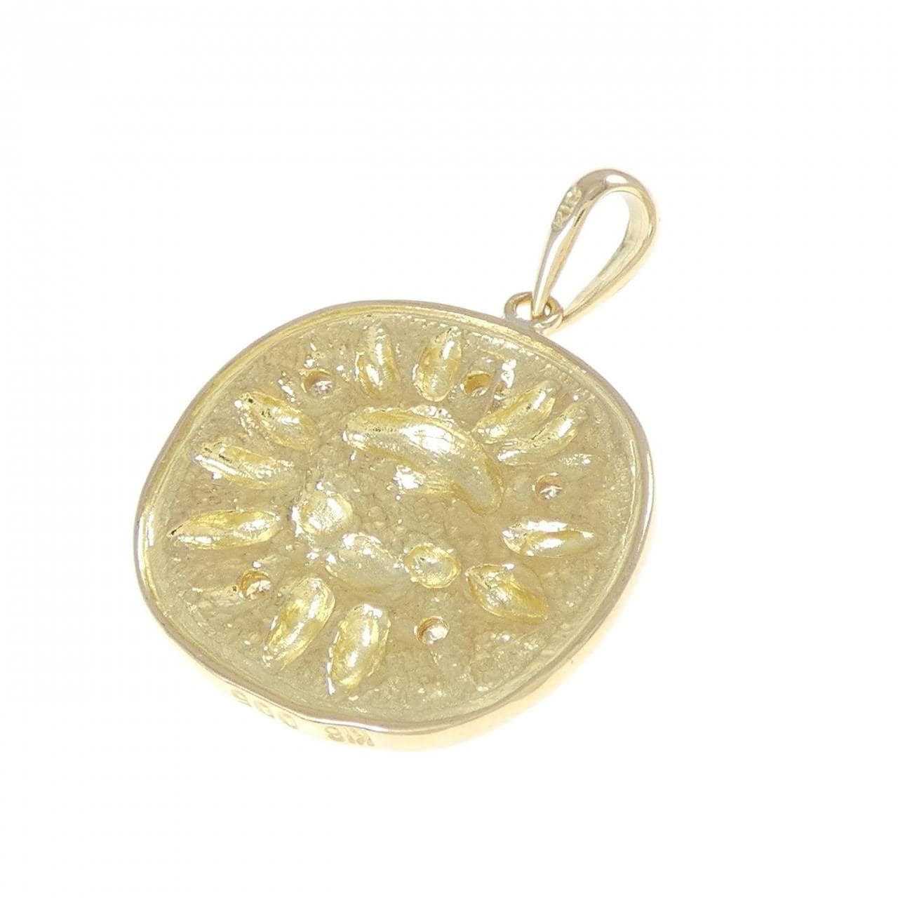K18YG ダイヤモンド ペンダント 0.05CT