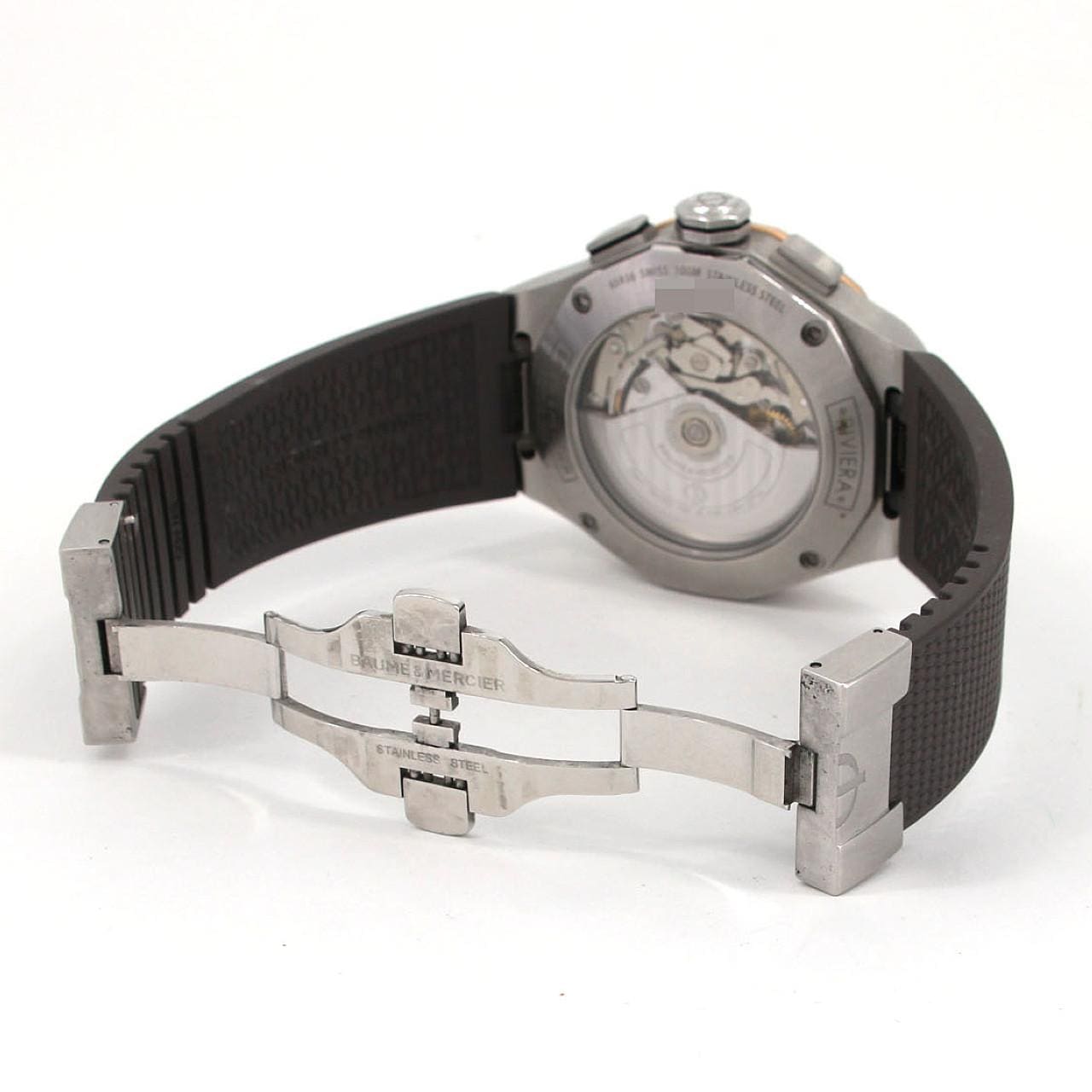 【ノーメンテナンス還元価格】ボーム&メルシェ リエビラ コンビ M0A10722 SSxTI 自動巻