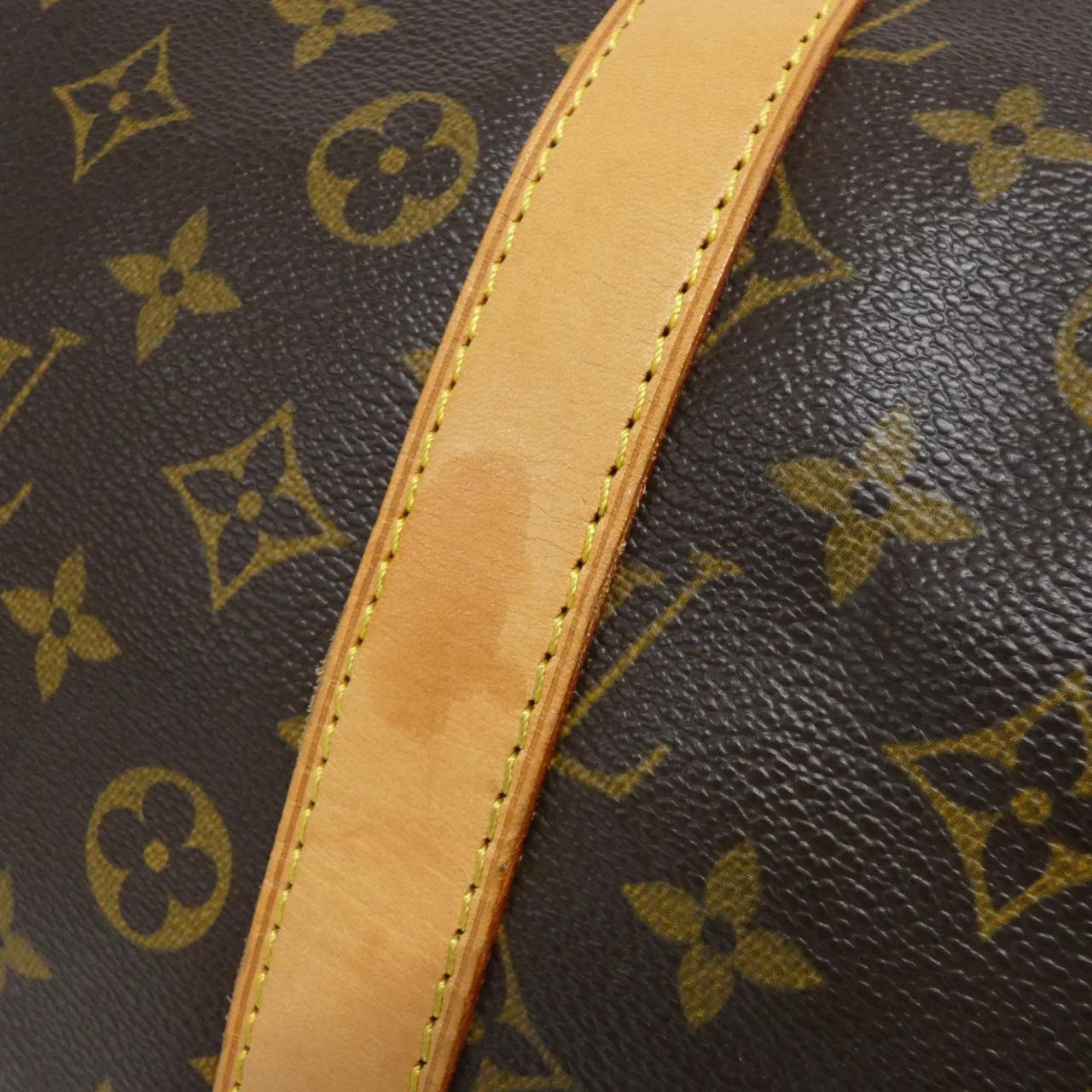 LOUIS VUITTON Monogram Keepall Bandouliere 55 公分 M41414 波士頓包