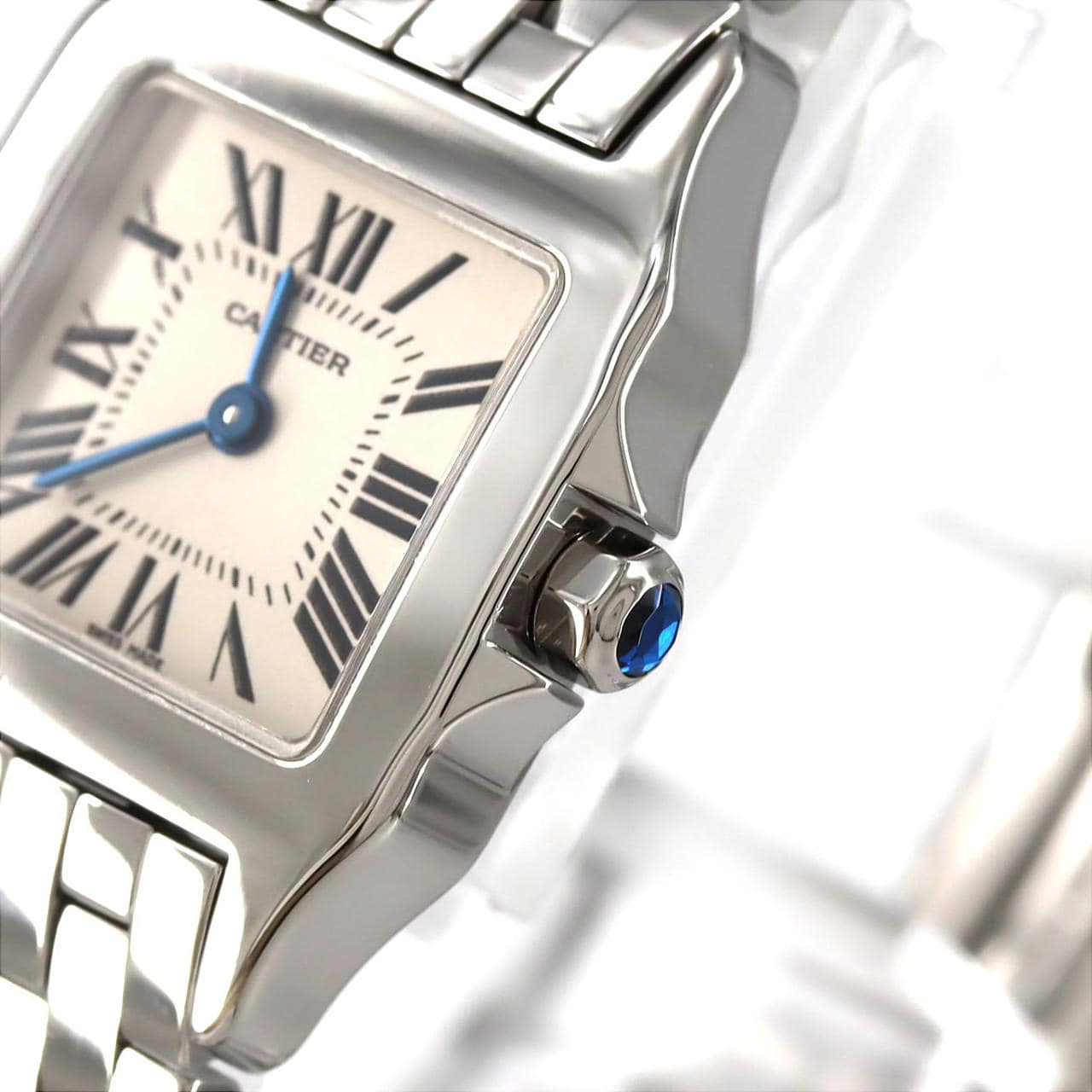 カルティエ サントスドゥモワゼルSM W25064Z5 SS クォーツ