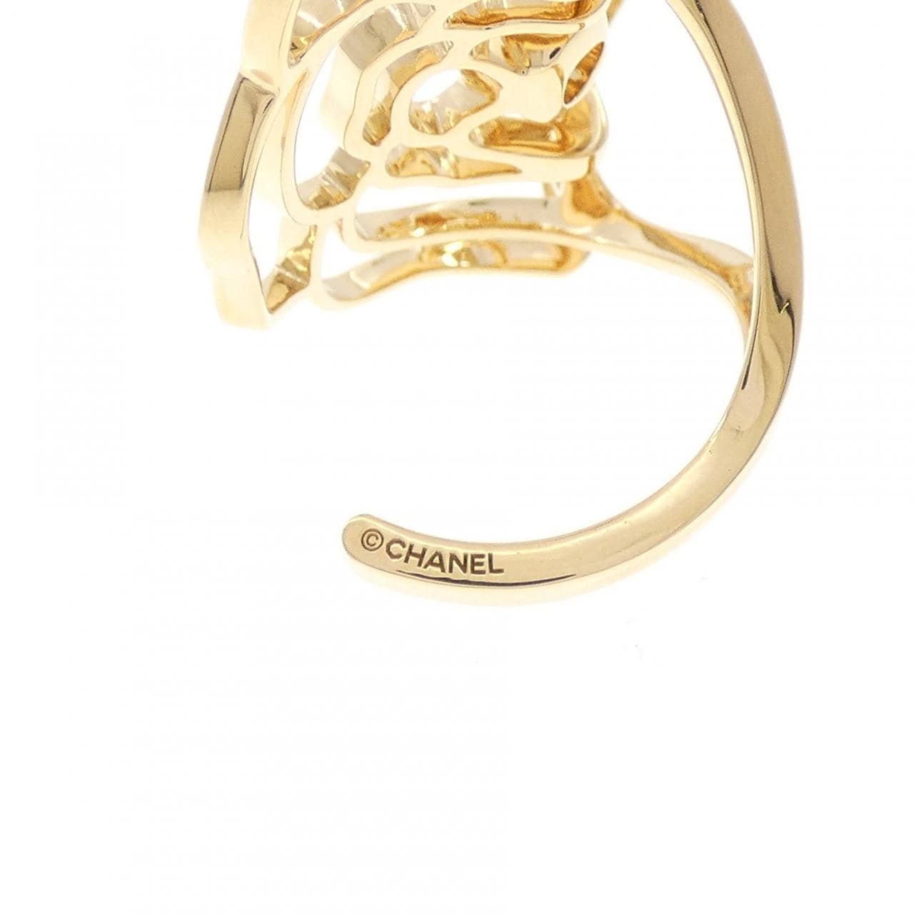 シャネル カメリア リング