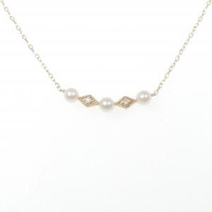K10YG 淡水パール ネックレス