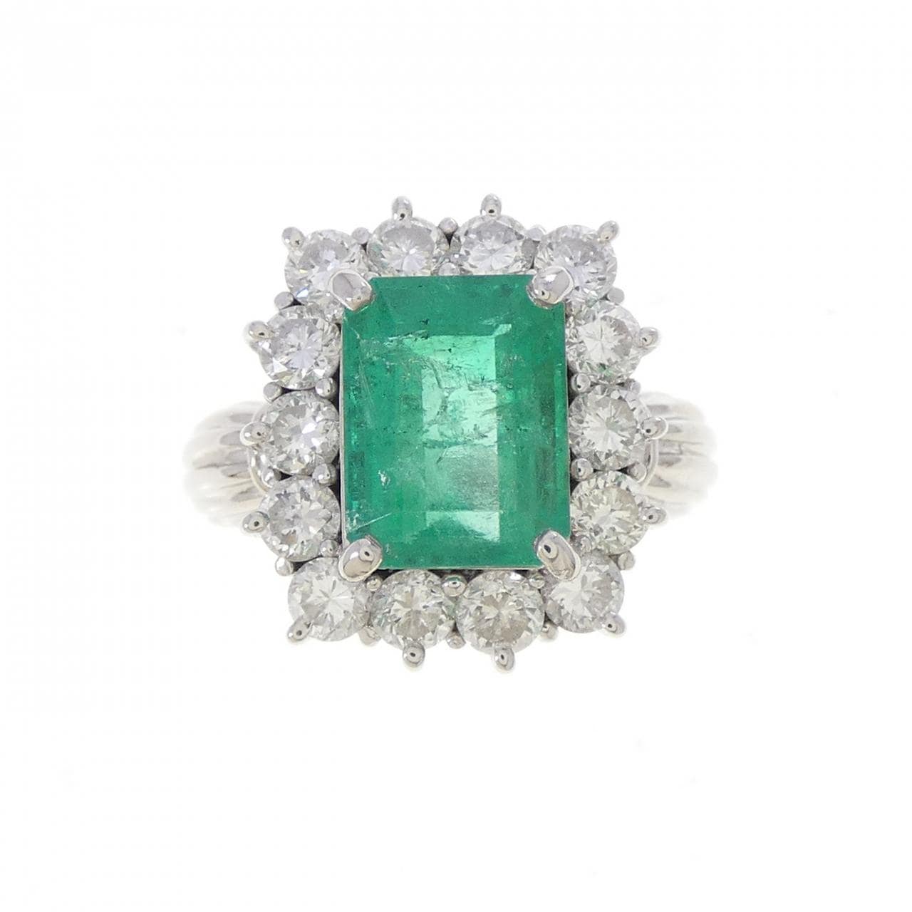 PT900 エメラルド リング 2.53CT