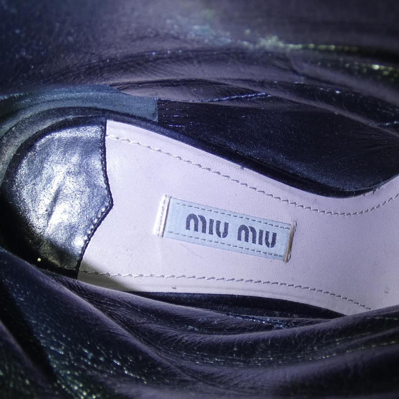 ミュウミュウ MIU MIU ブーツ