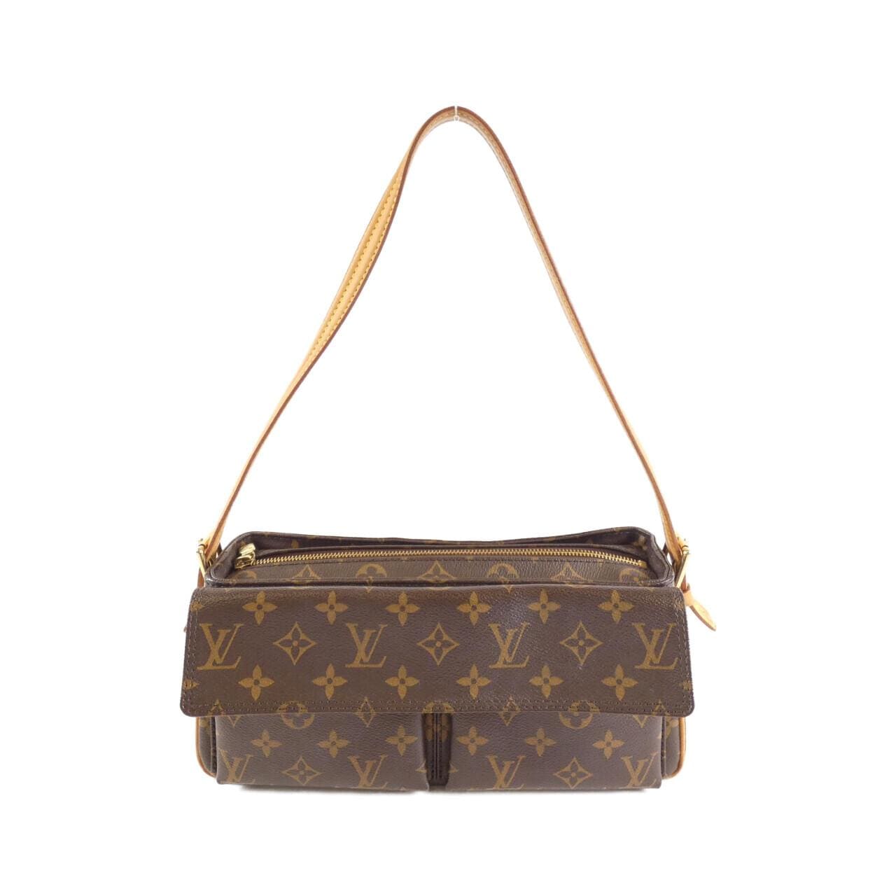 LOUIS VUITTON Monogram Viva Cité MM M51164 Shoulder Bag