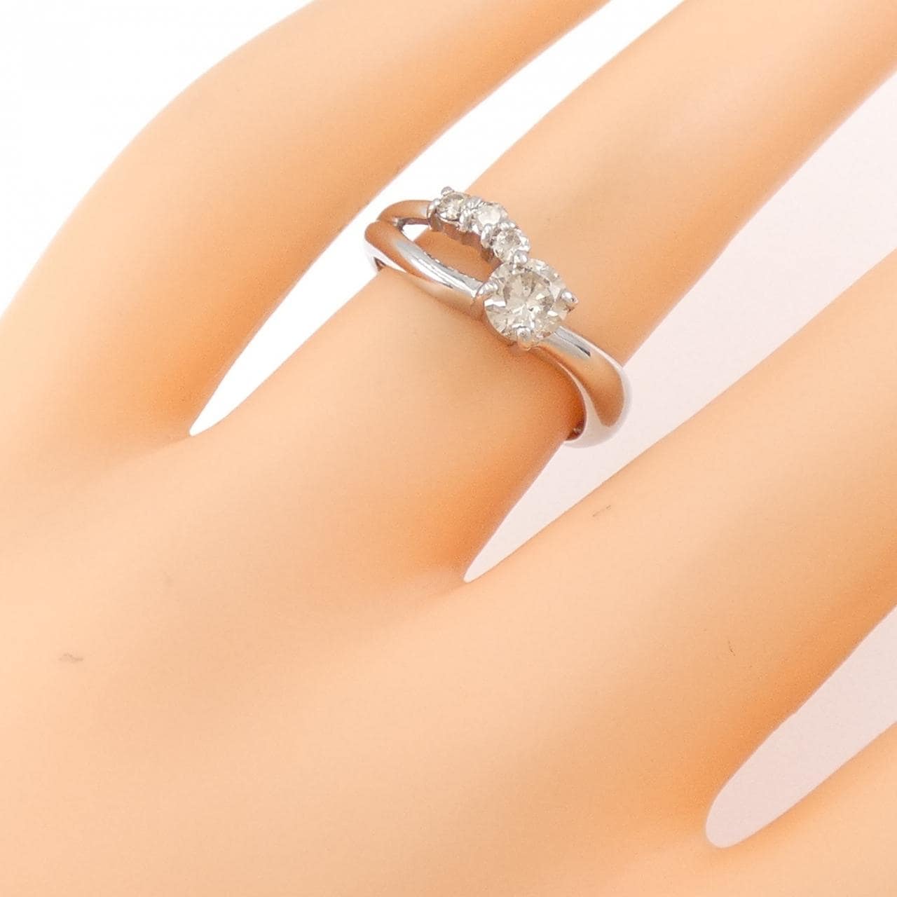 PT900 Diamond Ring 0.50CT