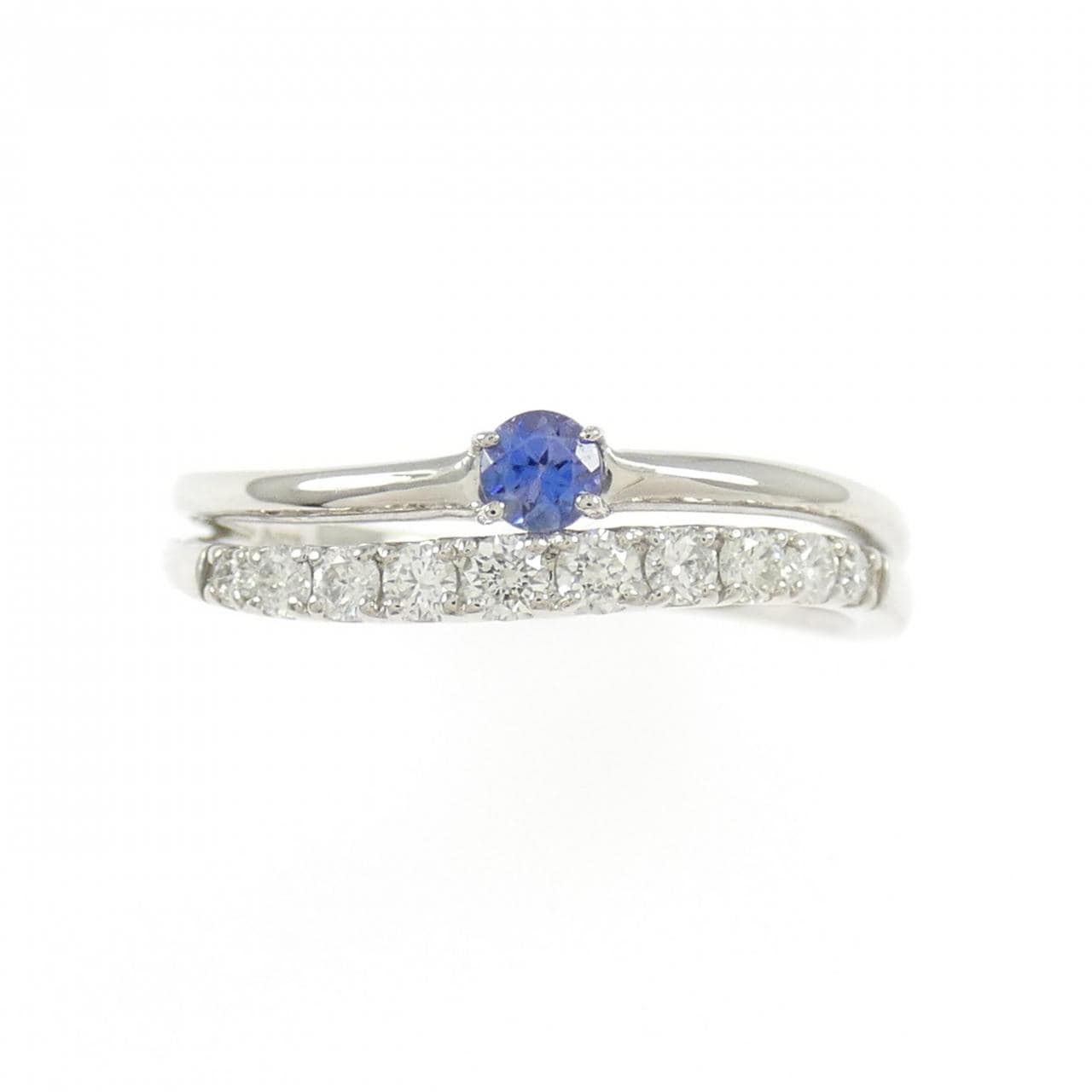 PT900 ベニトアイト リング 0.10CT