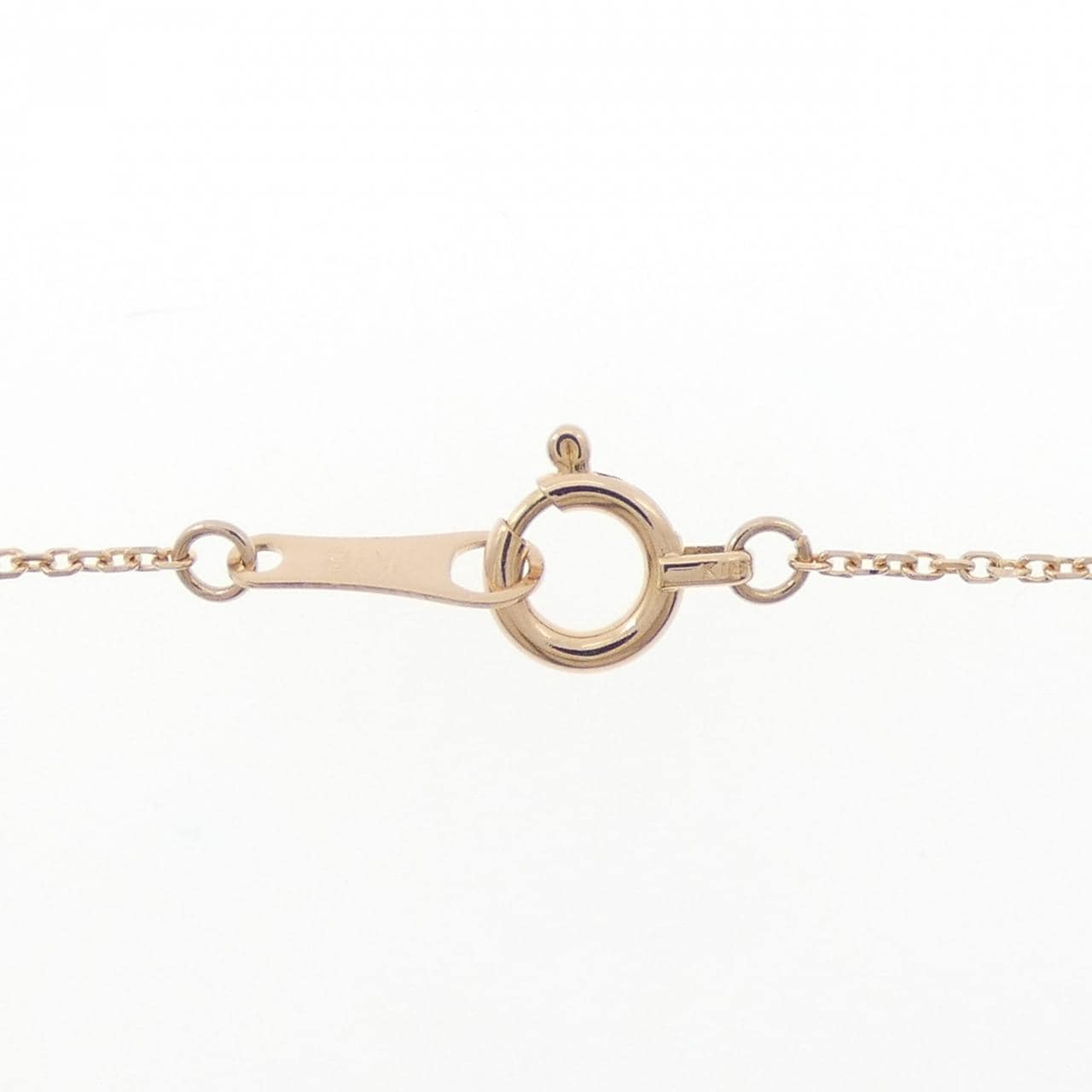K18PG ハート ダイヤモンド ネックレス 0.360CT