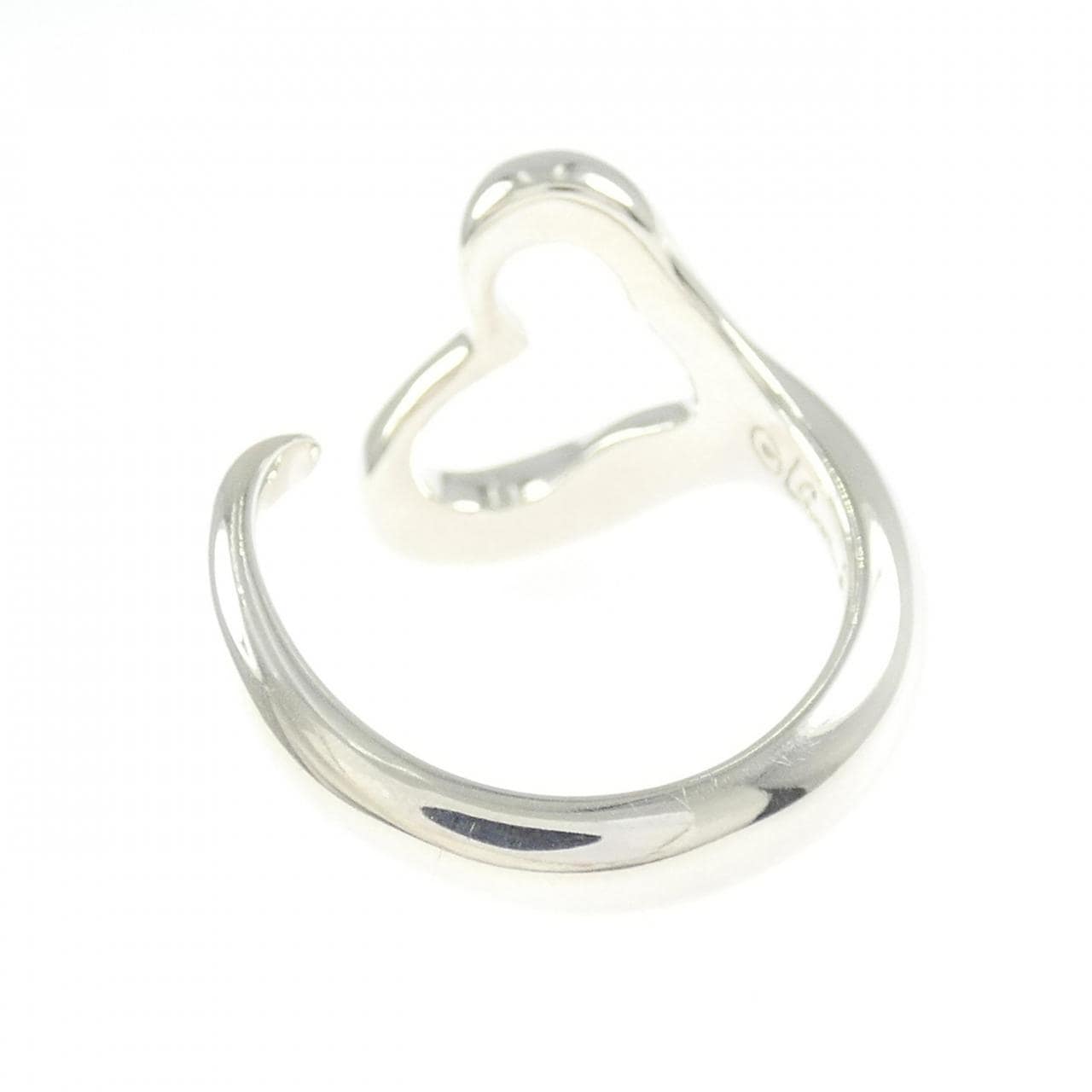 ティファニー オープンハート リング