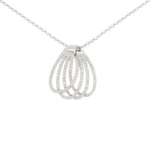 K18WG ダイヤモンド ネックレス 1.50CT