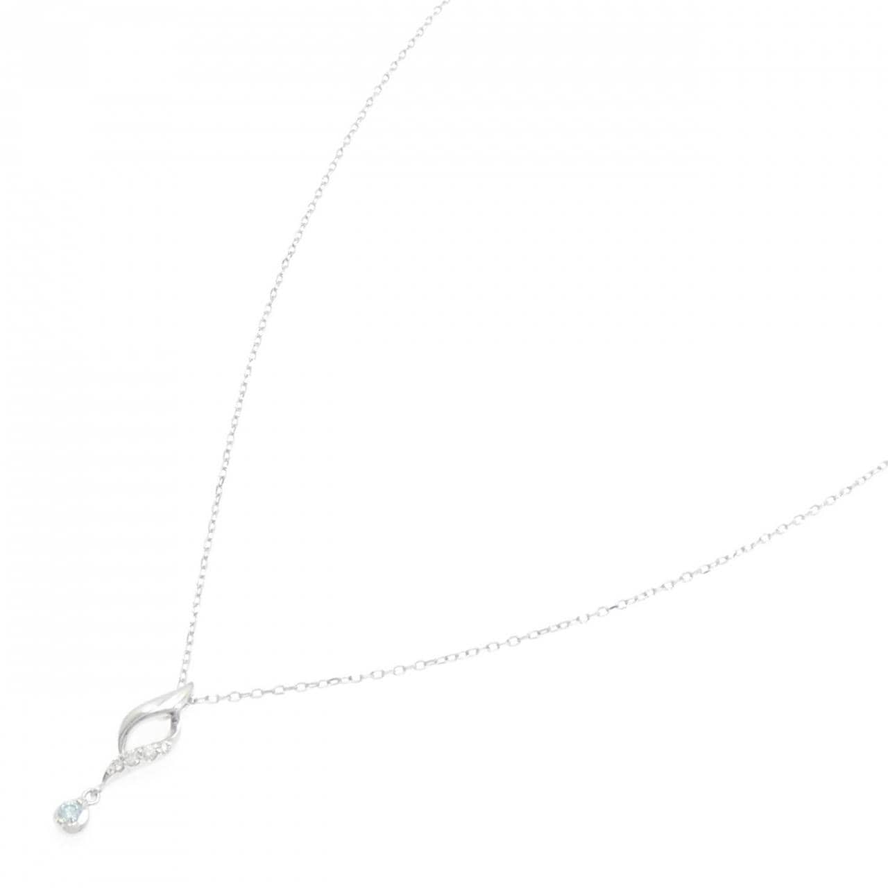 K10WG ダイヤモンド ネックレス