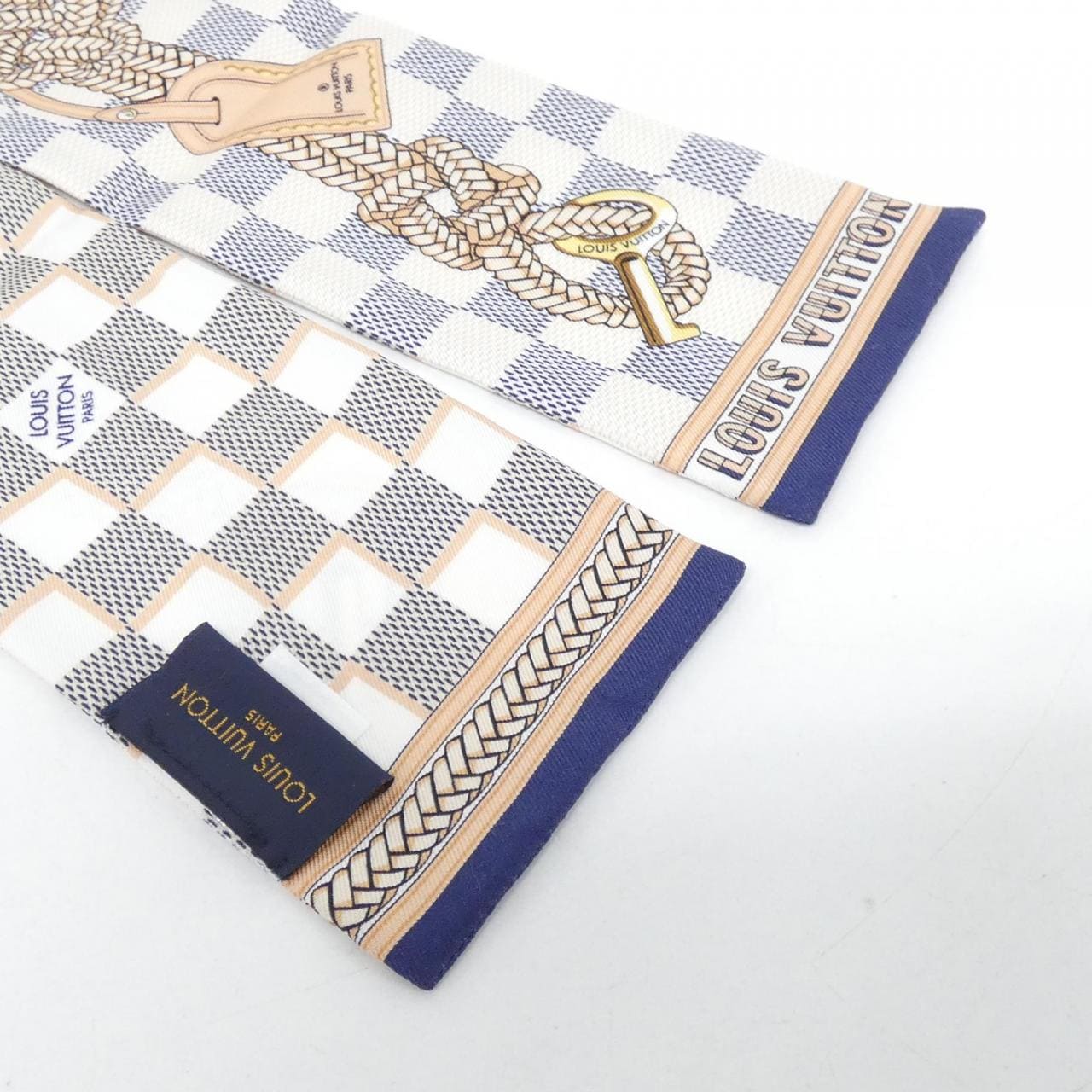 ルイヴィトン バンドー ダミエ インフィニティ M77696 スカーフ