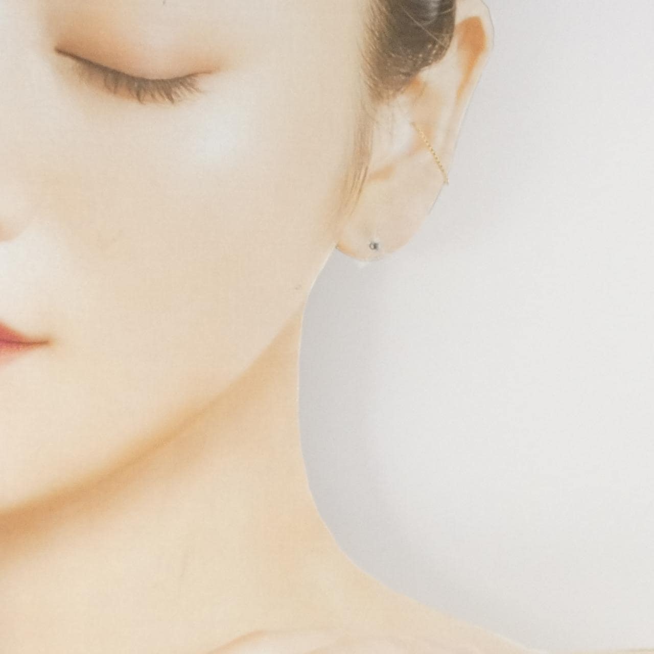 リラ K10YG イヤーカフ 片耳