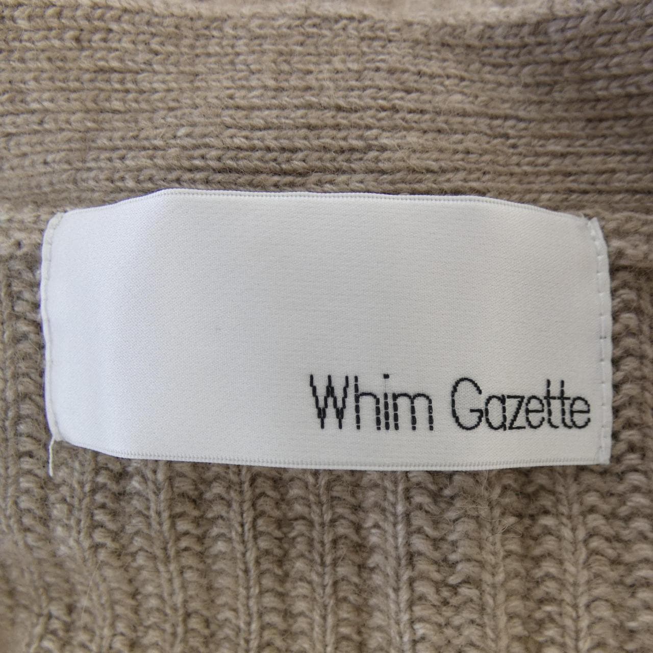 ウィムガゼット WHIM GAZETTE カーディガン