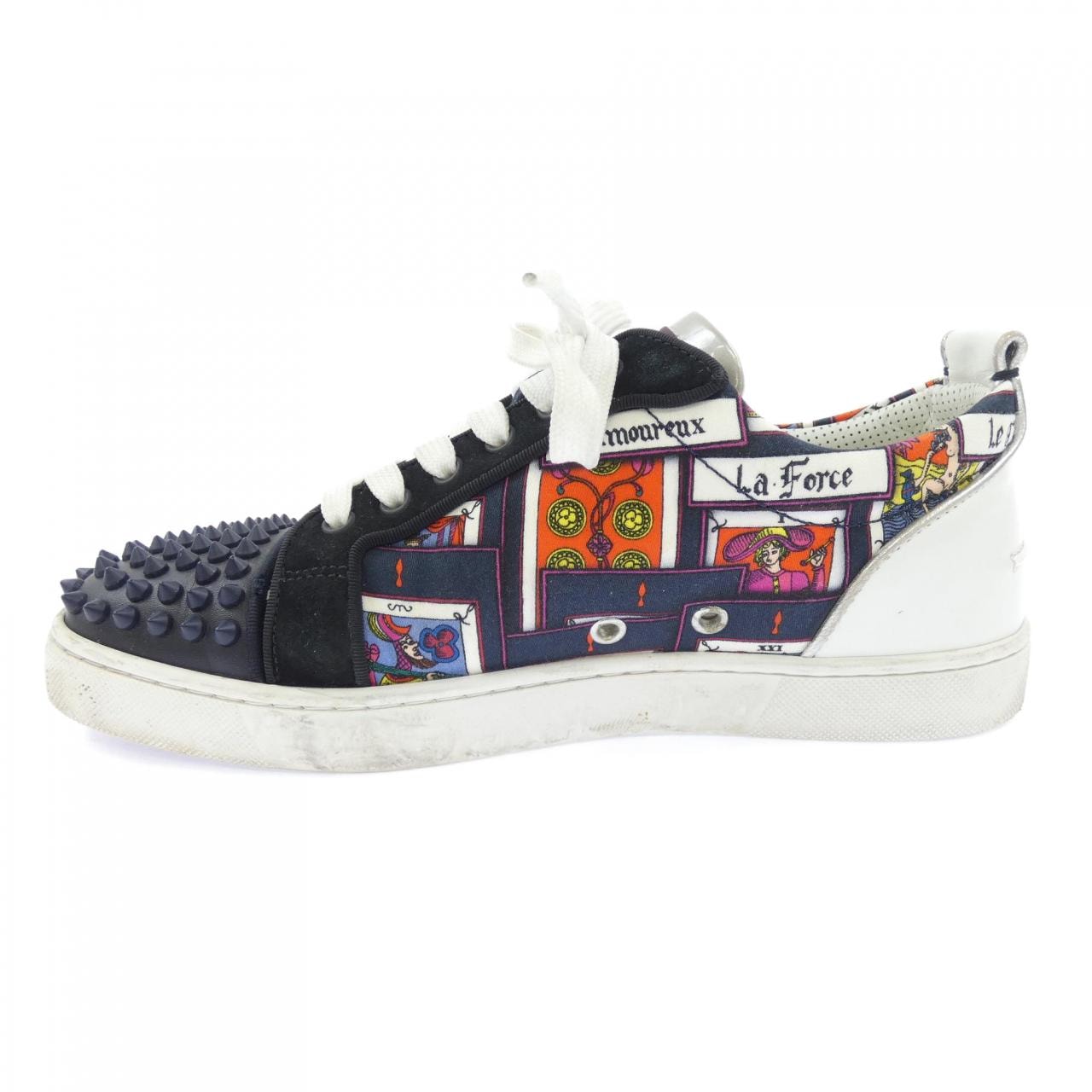 クリスチャンルブタン CHRISTIAN LOUBOUTIN Louis Junior Spikes Flat スニーカー