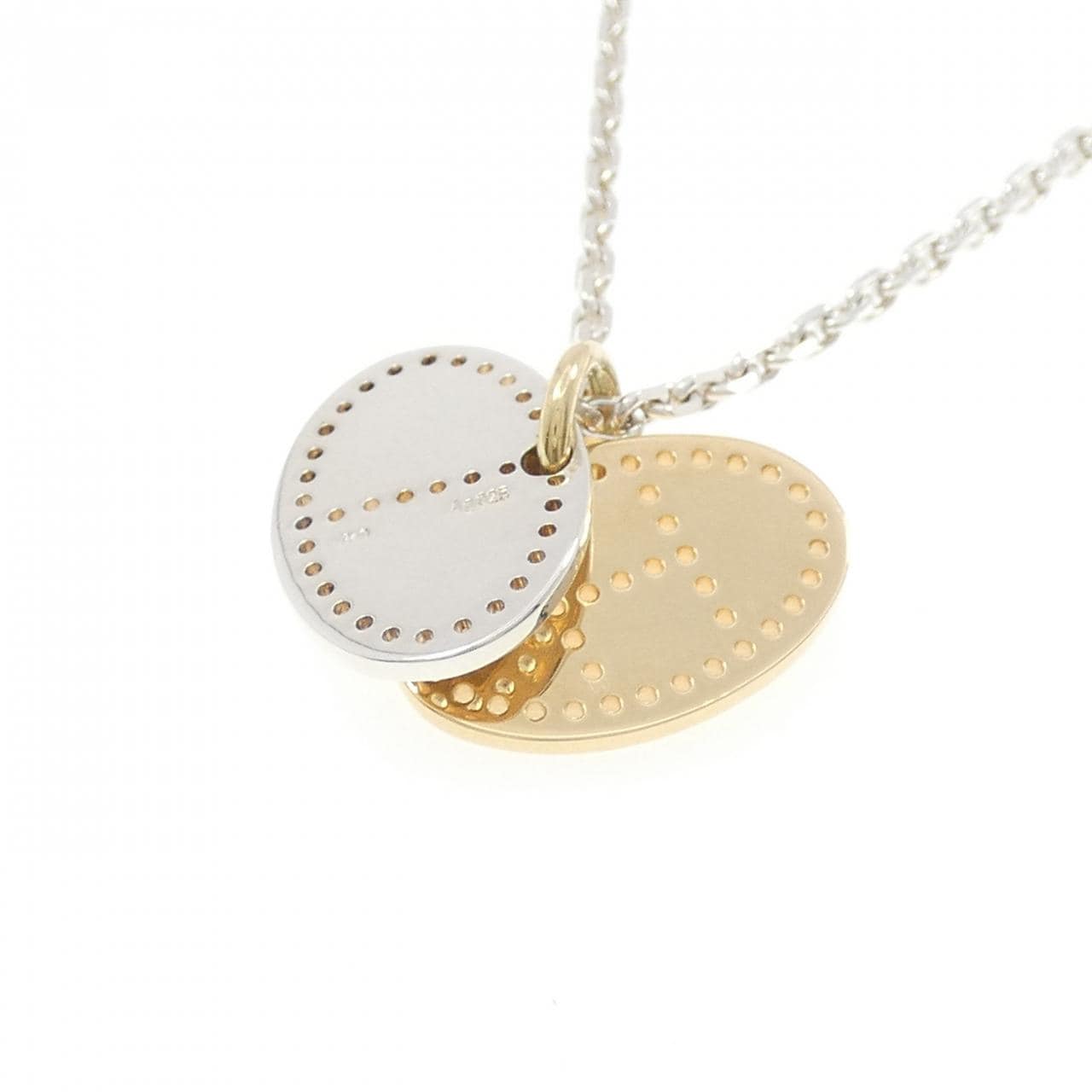 エルメス 925/750YG ネックレス