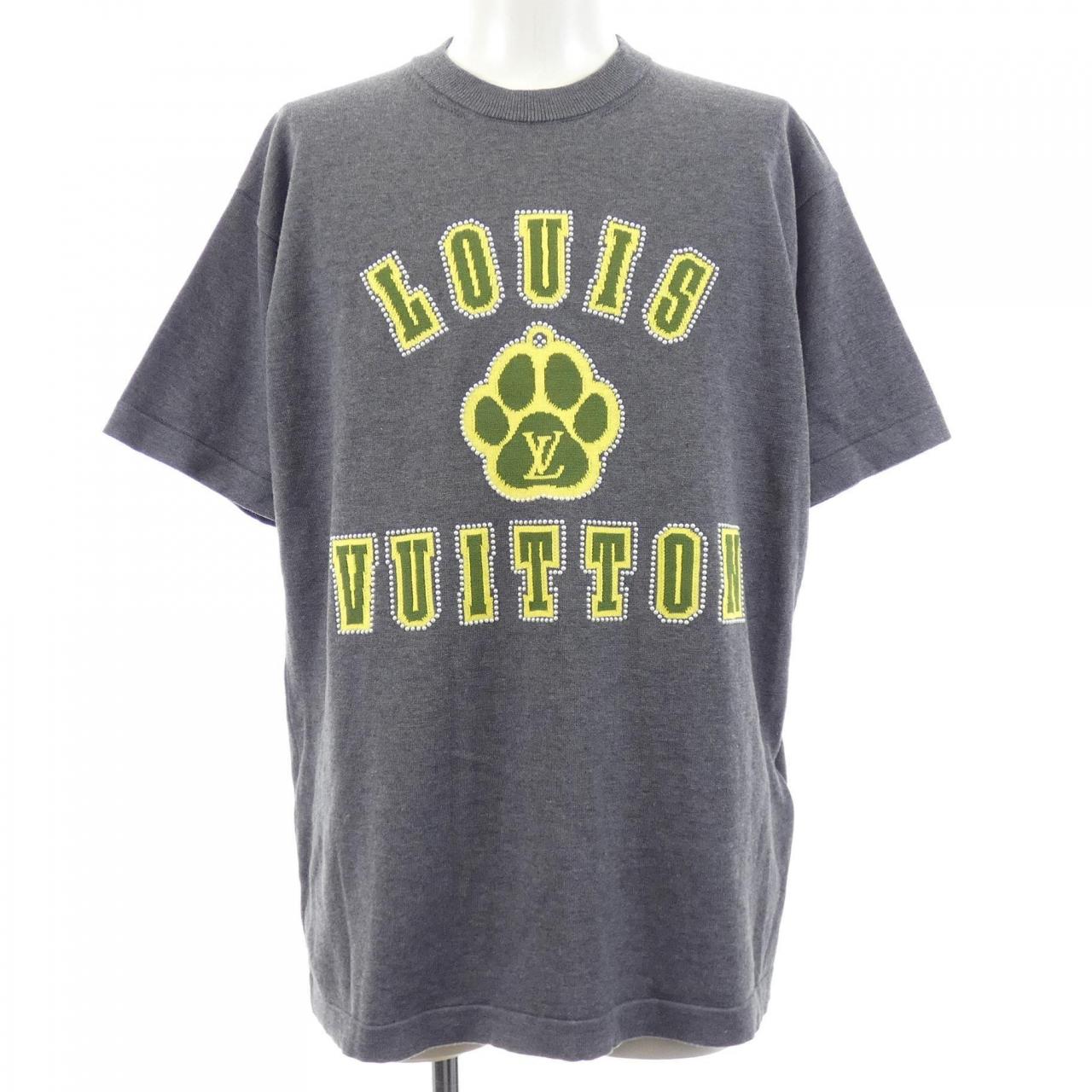 ルイヴィトン LOUIS VUITTON エンベリッシュドショートスリーブコットンクルーネック HSN15WAUR ニット