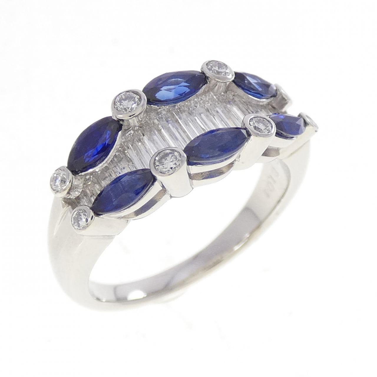 PT900 サファイヤ リング 0.87CT