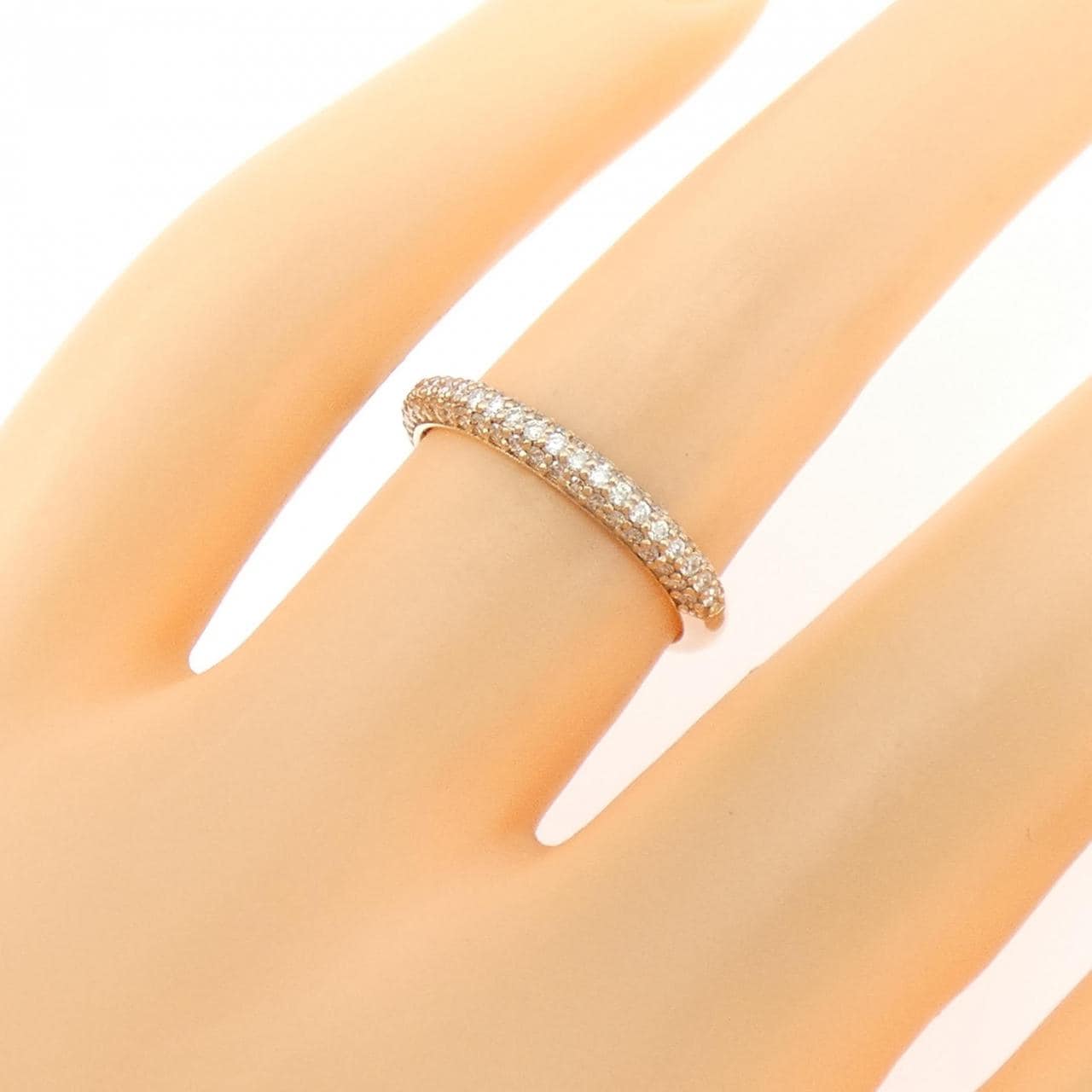 K18PG ダイヤモンド リング 0.30CT