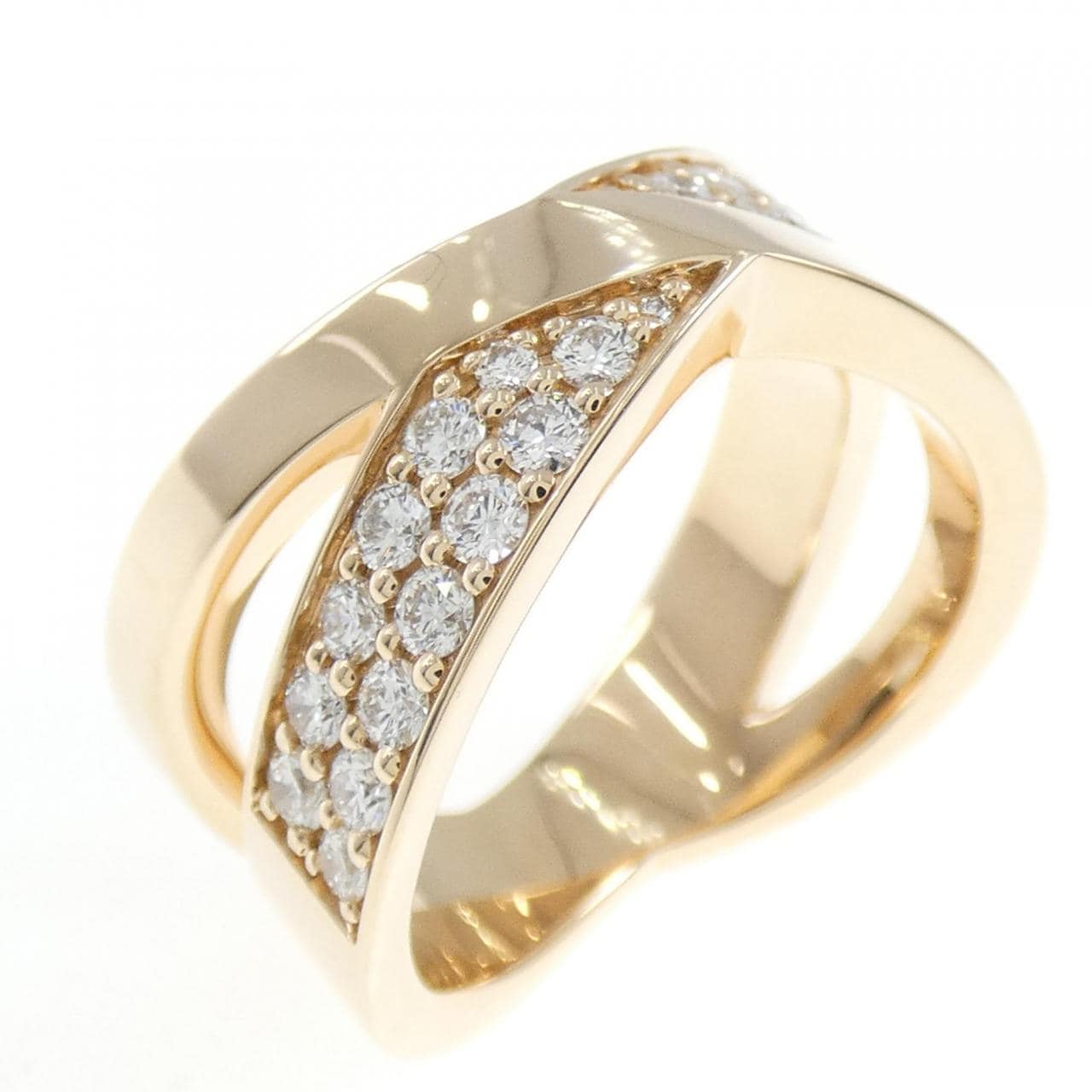 ティファニー Xワイド リング 0.51CT