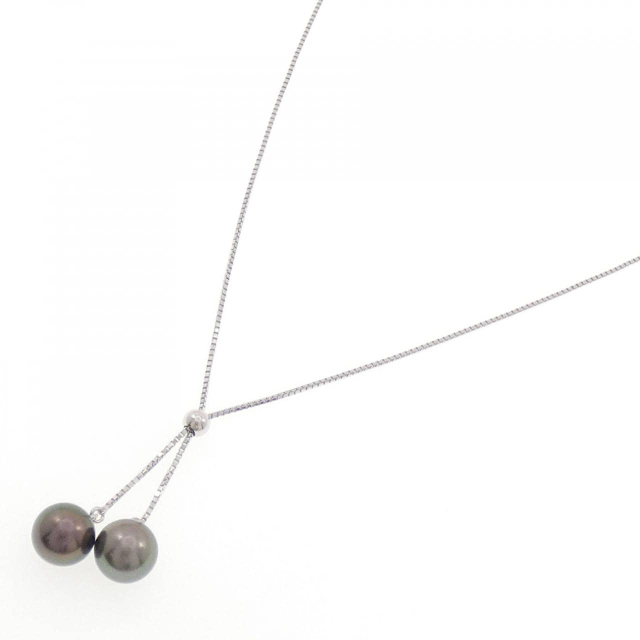 タサキ 黒蝶パール ネックレス 8.6mm