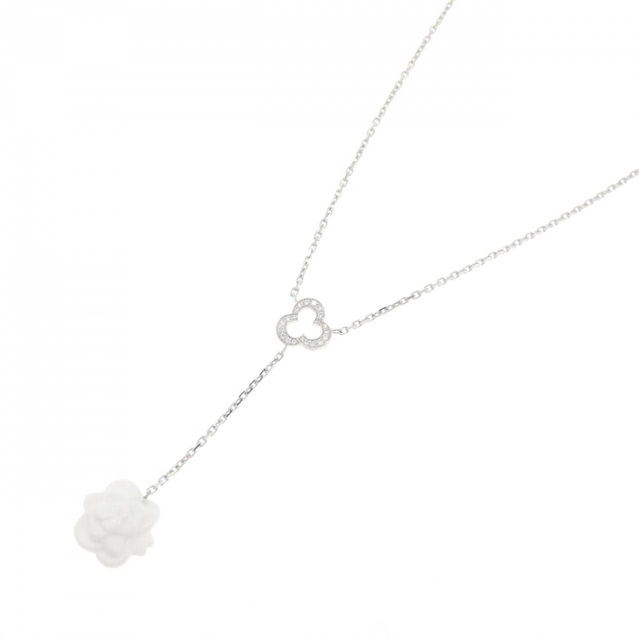 CHANEL camellia necklace