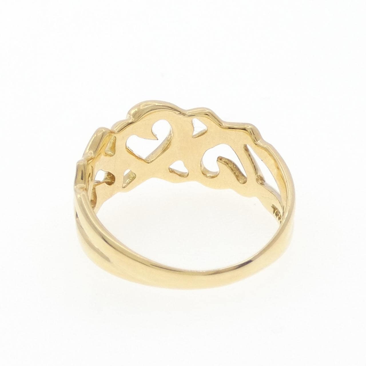 ティファニー トリプルラビングハート リング