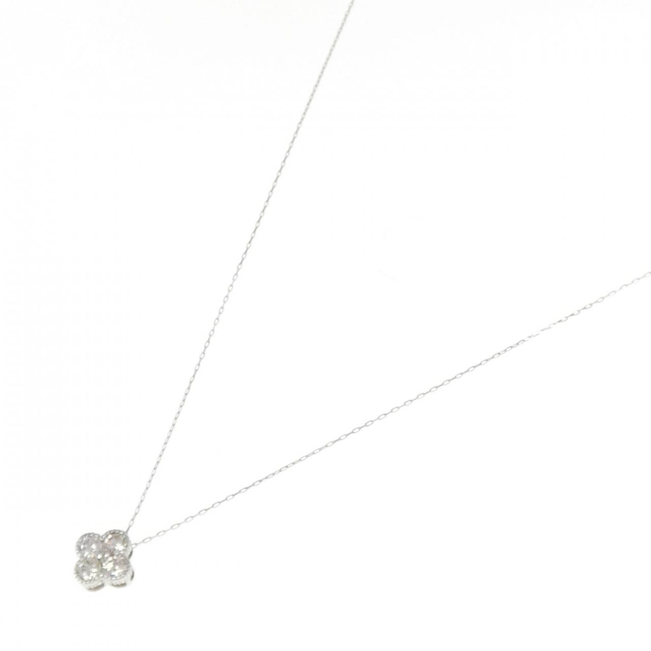 【新品】PT900 ダイヤモンド ネックレス 0.50CT