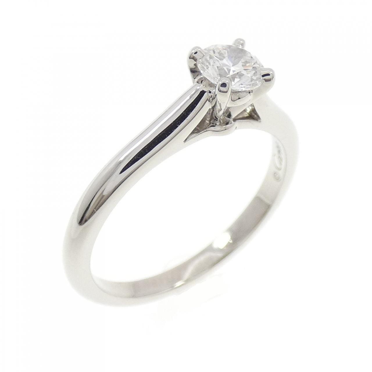 カルティエ 1895 ソリテール リング 0.29CT F VVS2 VG