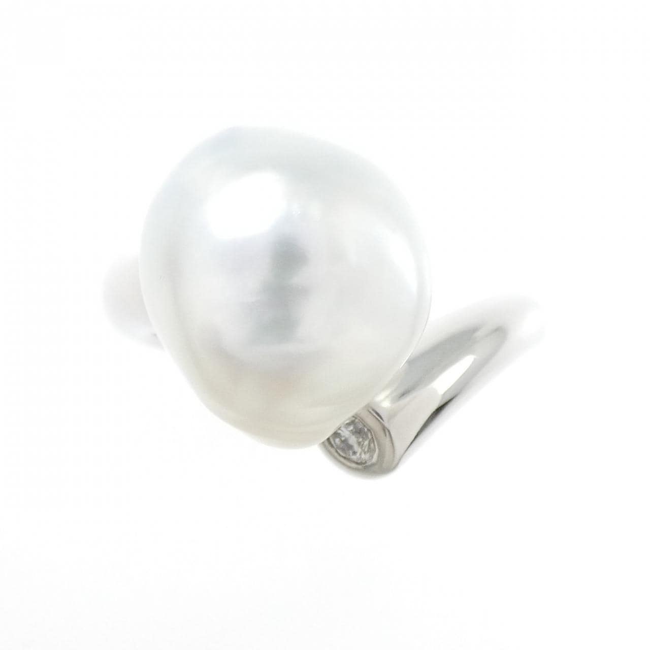 PT900 白蝶パール リング