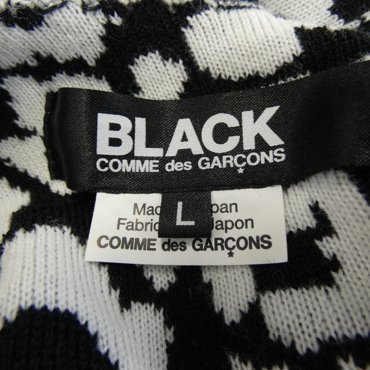 ブラックコムデギャルソン BLACK COMME des GARCONS 1P-N001 ニット