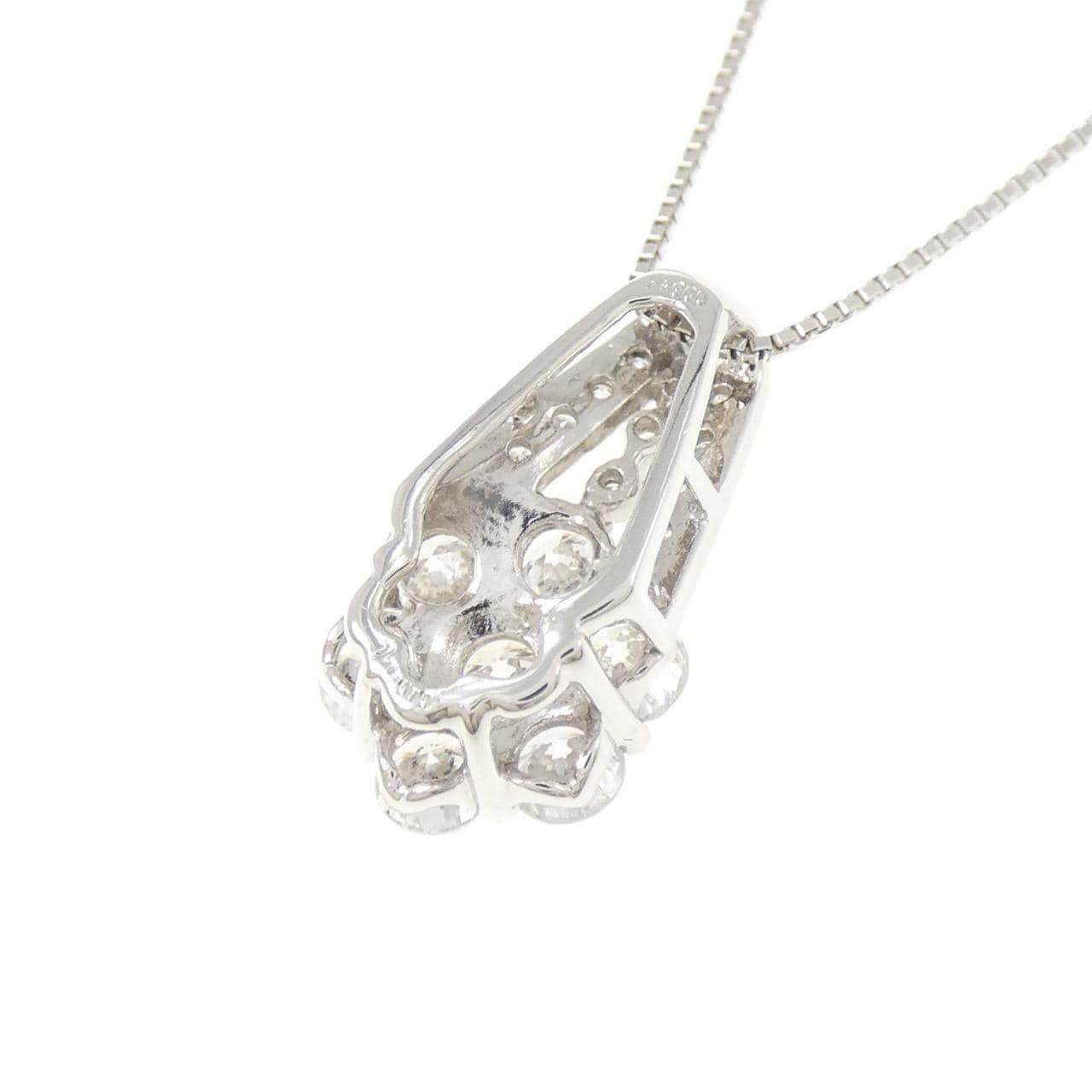 PT900/PT850 ダイヤモンド ネックレス 1.00CT