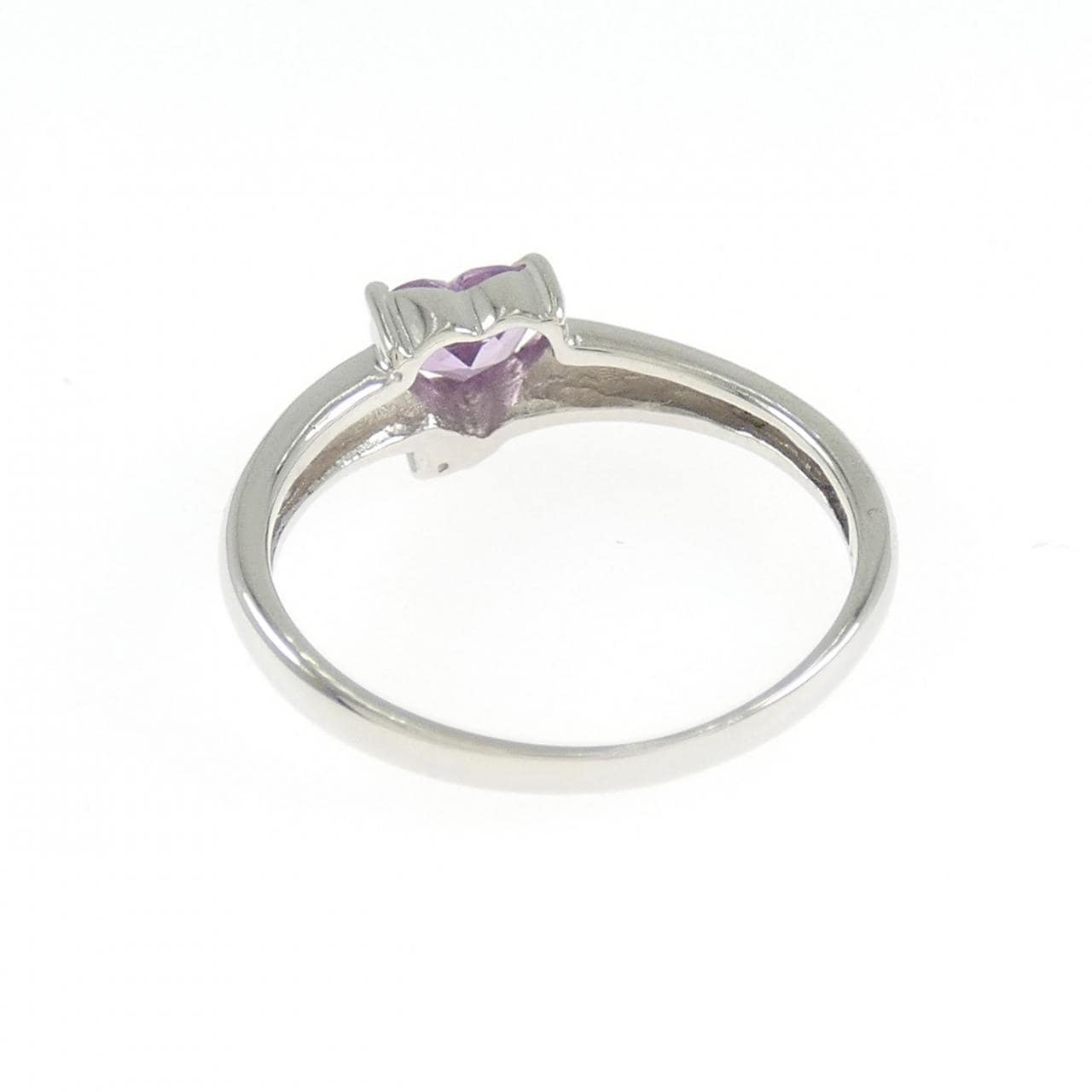 PT900愛心藍寶石戒指