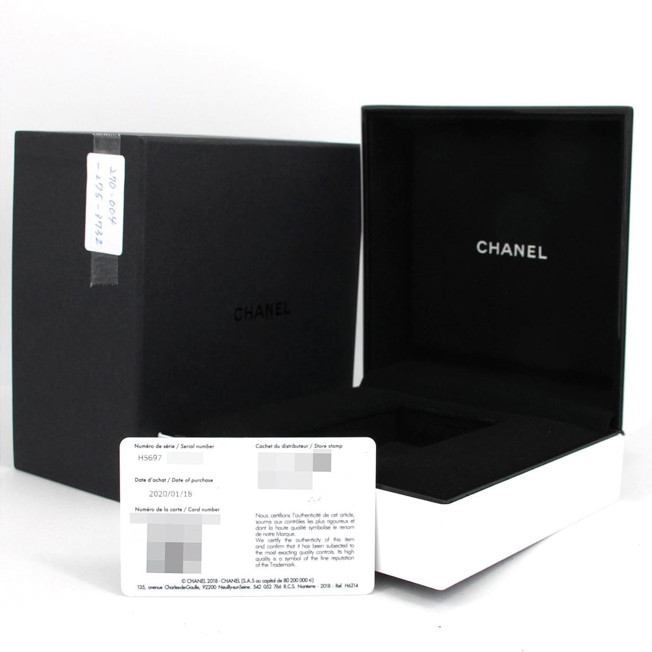 シャネル J12 キャリバー12.1 38mmセラミック H5697 セラミック 自動巻