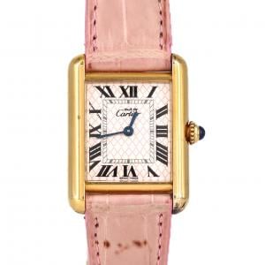 【ノーメンテナンス還元価格】カルティエ マストタンクSM･アクアリーノ GP W1018687 GP クォーツ