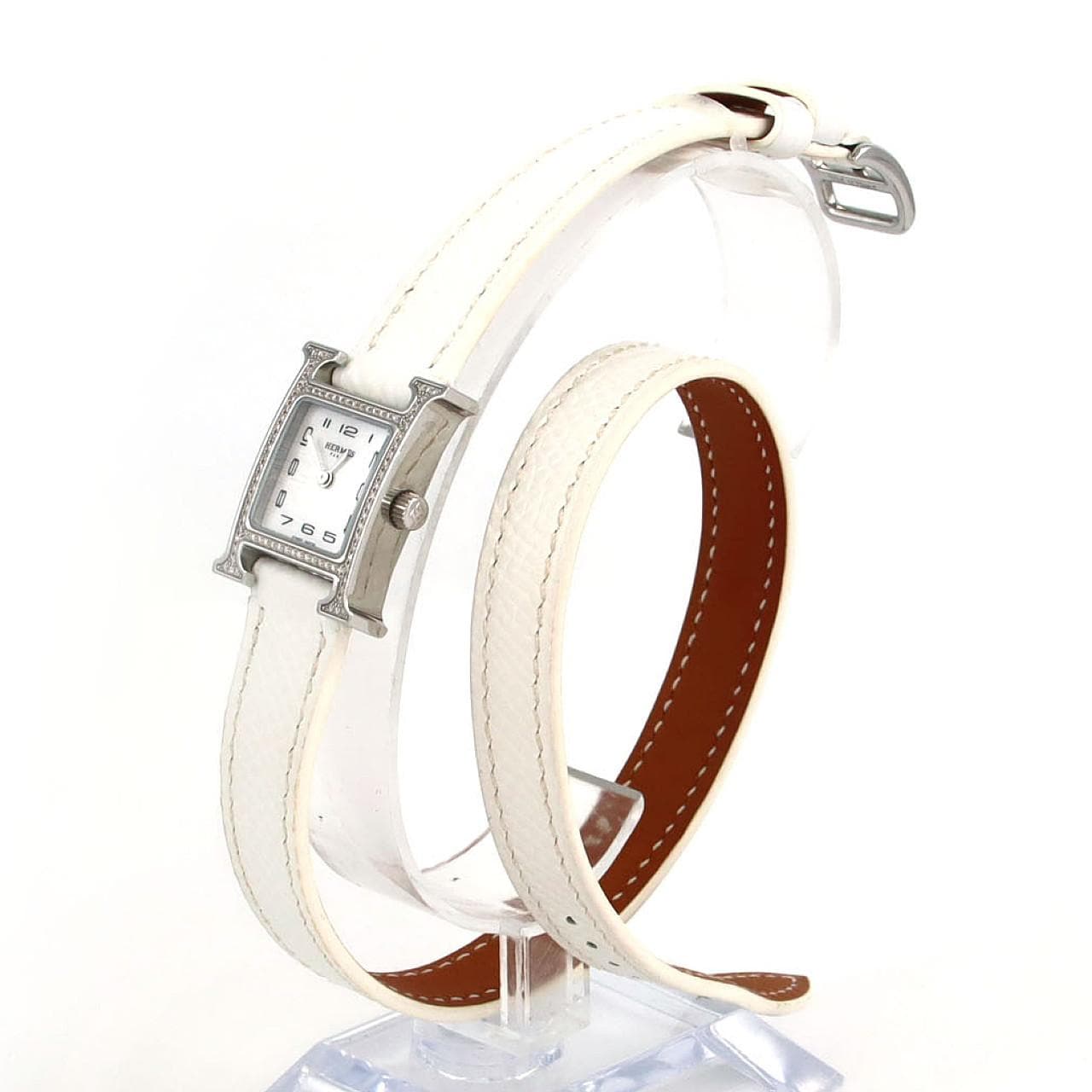 エルメス Hウォッチ･ドゥブルトゥール/D HH1.131 SS クォーツ