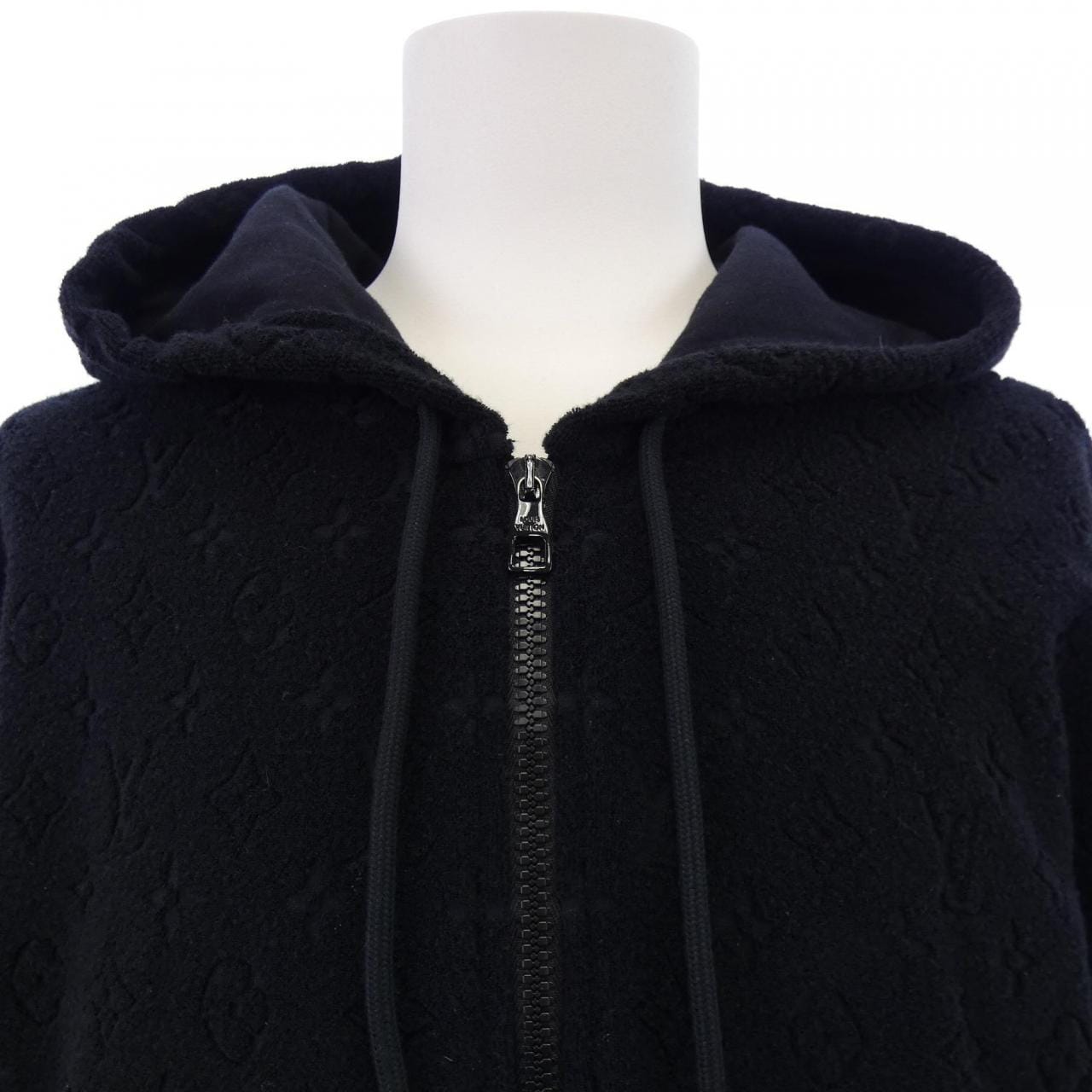 LOUIS VUITTON Monogram French Terry Zip-PARKER Hoodie HPY41WY44