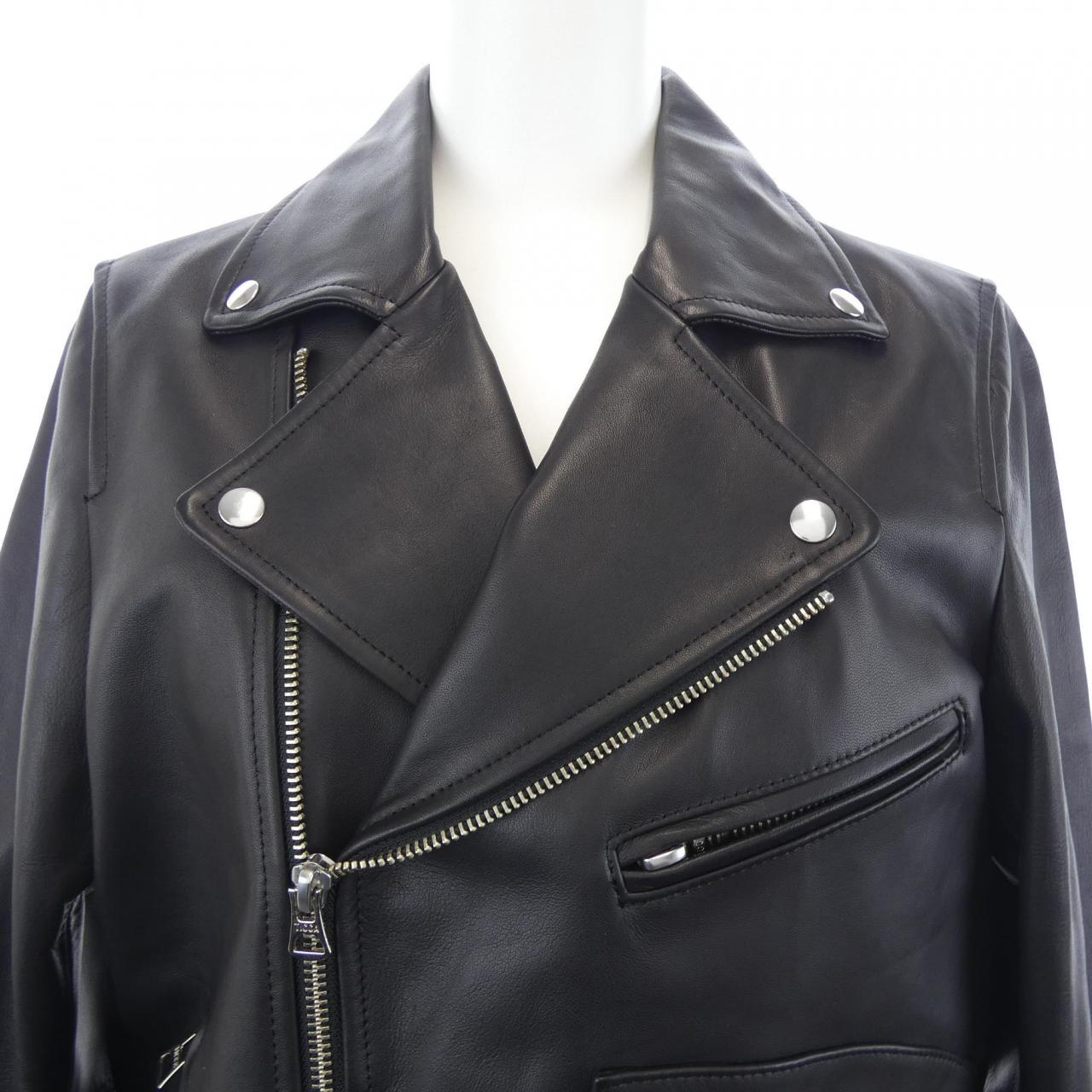 ティッカ TICCA レザーライダースジャケット